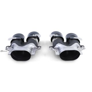 COLAS DE ESCAPE PARA MERCEDES E W213 LOOK AMG EN NEGRO