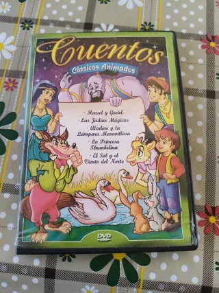 DVD Cuentos Clásicos Animados Español de segunda mano por 6 EUR en