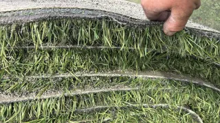 Césped artificial reciclado