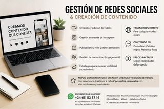 Gestión de Redes Sociales & Creación de Contenido