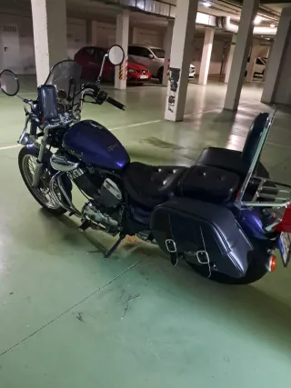 Yamaha Virago 535 Cruiser Azul/Negro