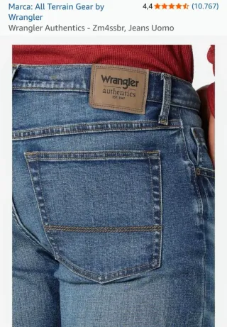 Jeans Wrangler Uomo Blu