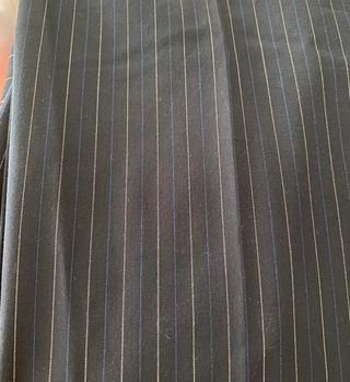 Pantalones traje rayas JJXX mujer azul