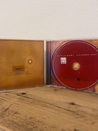 CD Alejandro Sanz No Es Lo Mismo