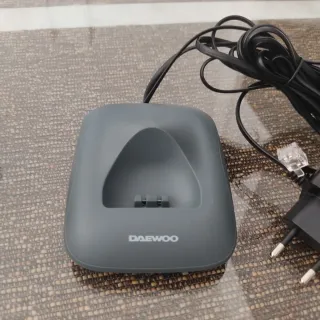 Teléfono Inalámbrico Daewoo Blanco y Gris