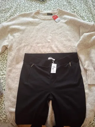 Conjunto mujer negro XL