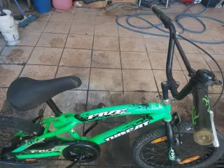 Bici Infantil BMX Verde