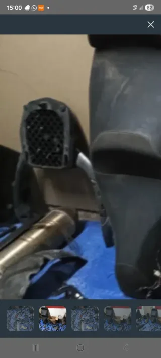 Asidero y Soporte Baúl Piaggio MP3 500 LT 2018