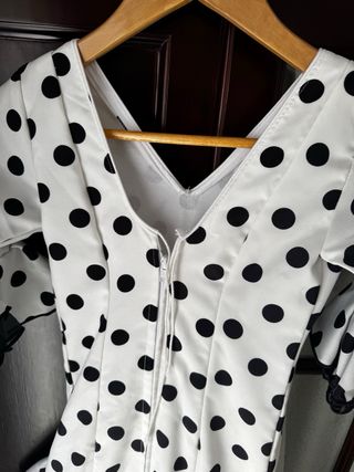 Traje Flamenca Lunares Talla 10-12 Años