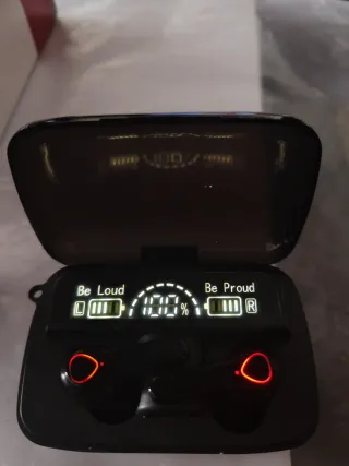 Auricolari Wireless Bluetooth con Display LED