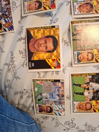 27 Cromos Liga 97/98