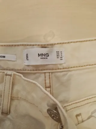 Pantalón vaquero crudo