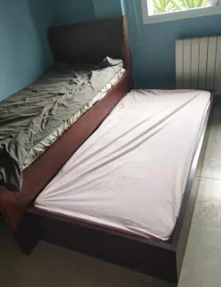 Cama nido madera maciza