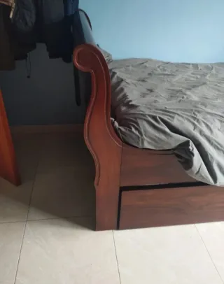 Cama nido madera maciza