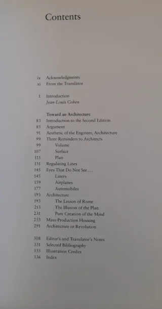 Toward an Architecture By Le Courbusier