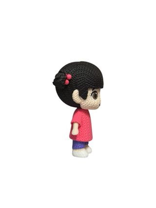 Boo figura 3d estilo crochet