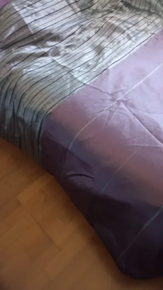 Funda nordica de 1,50 muy buena calidad con 2 coji