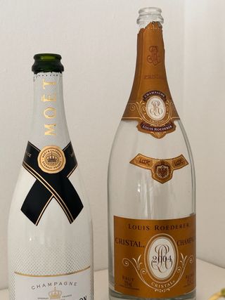 Bottiglia vuota Magnum Cristall 2004