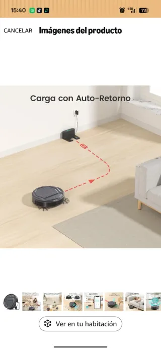 Aspiradora Robot Lefant