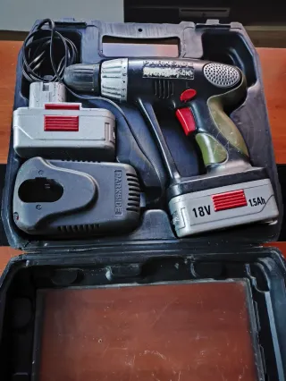 Taladro Inalámbrico Parkside + 2 Baterías