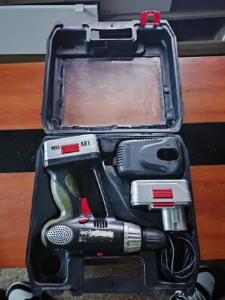 Taladro Inalámbrico Parkside + 2 Baterías