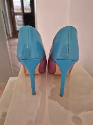 Scarpe décolleté tacco alto sfumate
