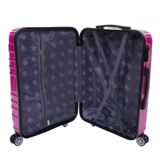Maleta rosa rígida con rueda, maleta grandes