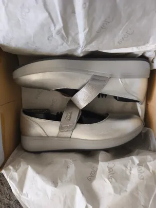 Zapatillas Joya Plata Mujer