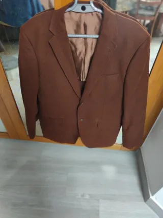 Americana hombre beige/marrón