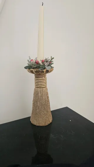 Centrotavola decorativo dorato