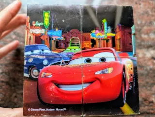 Puzzle Cubos Magnéticos Cars