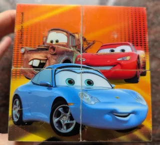 Puzzle Cubos Magnéticos Cars