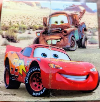 Puzzle Cubos Magnéticos Cars