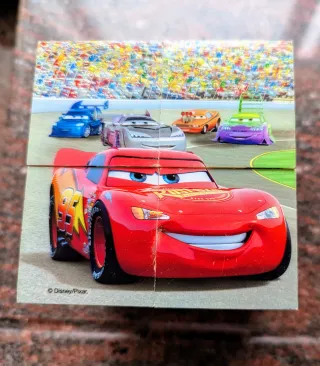 Puzzle Cubos Magnéticos Cars