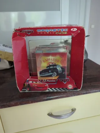 Puzzle Cubos Magnéticos Cars
