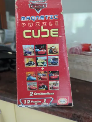 Puzzle Cubos Magnéticos Cars