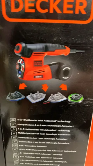 Black+Decker Multilijadora Autoselect 4 en 1