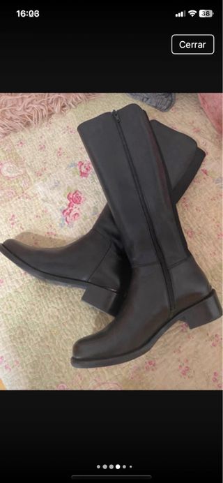 Botas altas negras