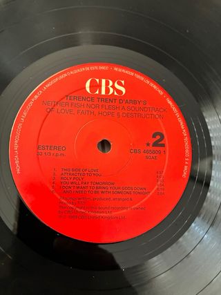 Disco de vinilo  Neither Fish Nor Flesh de Terence