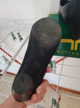 Zapatos de tacón negros Pitillos mujer
