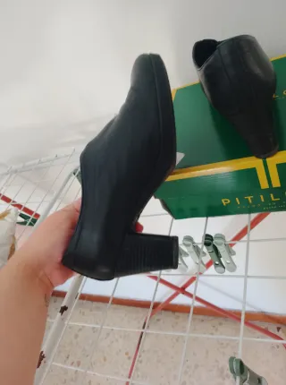 Zapatos de tacón negros Pitillos mujer