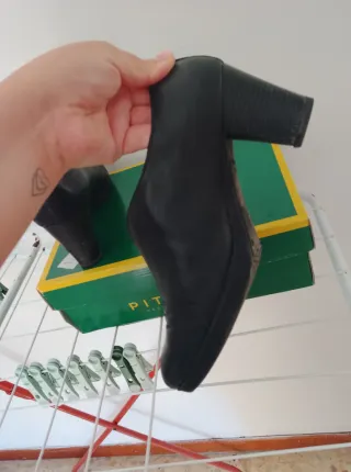 Zapatos de tacón negros Pitillos mujer