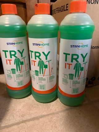 3 x Stanhome Try It Detergente Concentrato