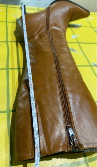 Botas altas tacón marrones