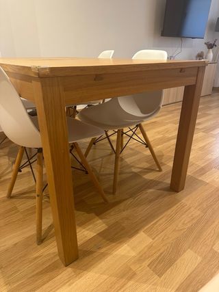 Mesa Comedor Extensible Madera Ikea