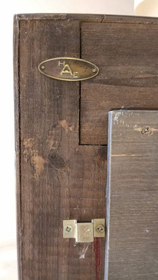 Cabecero de madera de roble