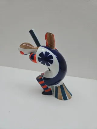 Figura bruja veloz porcelana sargadelos