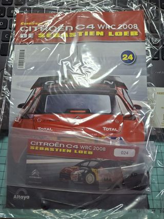 Fascículo 24 Citroën C4 WRC 2008
