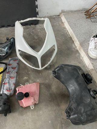 Chapa Delantera Peugeot Blanca