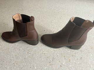 Botas Chelsea Marrones Mujer